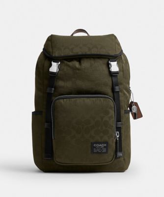 ローガン バックパック・シグネチャー ナイロン | COACH/コーチ | 三越